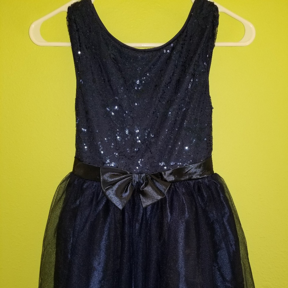 Girls blue dress